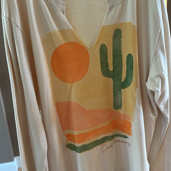 Anthropologie Back When Long Sleeve Top - Picture 3 of 4